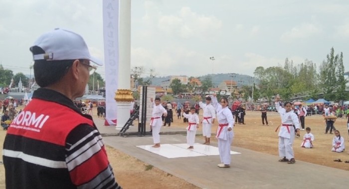 Pembukaan Festival Olahraga Masyarakat 2023 Kabupaten Majalengka