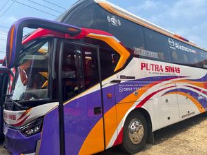 PO Putra Simas Luncurkan Dua Bus Baru, Pakai Sasis Hino dan Bodi Laksana