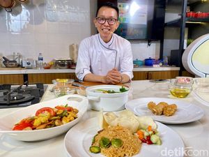 Potret Seru Cooking Class Masakan Bangka Bareng Chef Eddrian