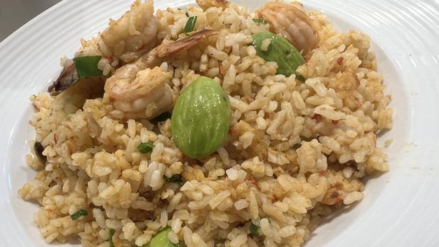 Resep Nasi Goreng Belacan Udang dan Pete
