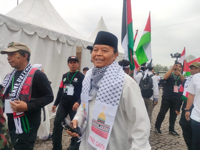 Sejumlah tokoh hadiri Aksi Bela Palestina