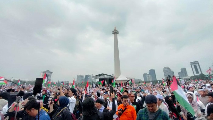 Sejumlah tokoh hadiri Aksi Bela Palestina