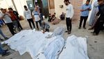 Suasana Duka Keluarga Korban Serangan Israel di Rumah Sakit Gaza