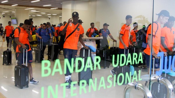 Timnas U-17 Ekuador Tiba di Surabaya