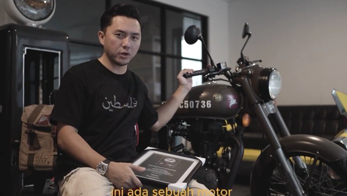 10 Potret Kulineran Ananda Omesh yang Lelang Motornya Bantu Palestina