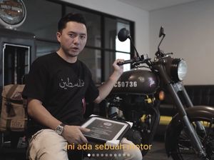 Motor Omesh untuk Donasi Palestina Laku Rp 300 Juta, Siapa yang Beli?
