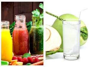 Air Kelapa atau Jus Buah Segar, Mana Lebih Sehat?
