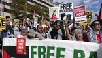 Potret Warga Amerika Serikat-Jerman Beri Dukungan untuk Palestina
