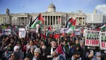Potret Warga Amerika Serikat-Jerman Beri Dukungan untuk Palestina