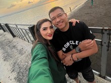 Reaksi Ashanty saat Disoraki Seisi GBK Reaksi Ashanty saat Disoraki Seisi GBK