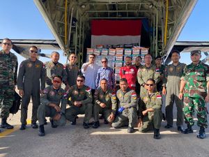 Bantuan Kemanusiaan RI untuk Gaza Sudah Tiba di Mesir
