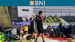 Potret Pebulutangkis Muda BNI Sirnas Jelang Tanding: Berdoa, Pemanasan