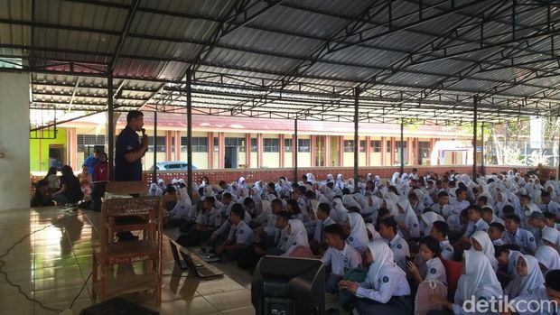 Classy Yamaha Youth Festival hadir di SMAN 21 Makassar, Sulsel.