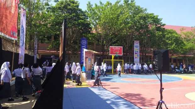 Classy Yamaha Youth Festival hadir di SMAN 21 Makassar, Sulsel.