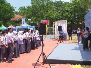 Siswa SMAN 21 Makassar Antusias Sambut Classy Yamaha Youth Festival