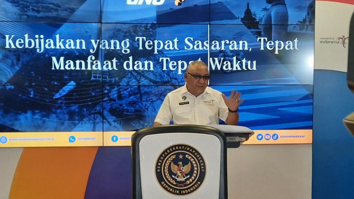 Deputi Bidang Produk Wisata dan Penyelenggara Kegiatan Kemenparekraf, Vinsensius Jemadu