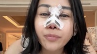 Omay senang dapat appetizer yang tampilannya cantik dan rasanya enak. Menu ini dibawakan oleh pelayan restoran. Foto: TikTok farida.nurhan