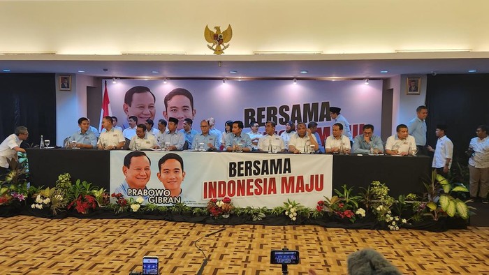 Gibran Rakabuming di Koalisi Indonesia Maju (Adrial Akbar/detikcom)