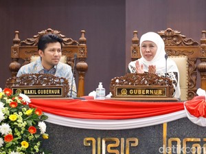 Survei Indikator: 75,3% Warga Jatim Puas 100 Hari Kerja Khofifah-Emil