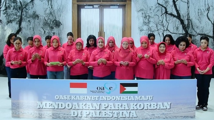 Ibu Negara Iriana Harap Perang Berakhir
