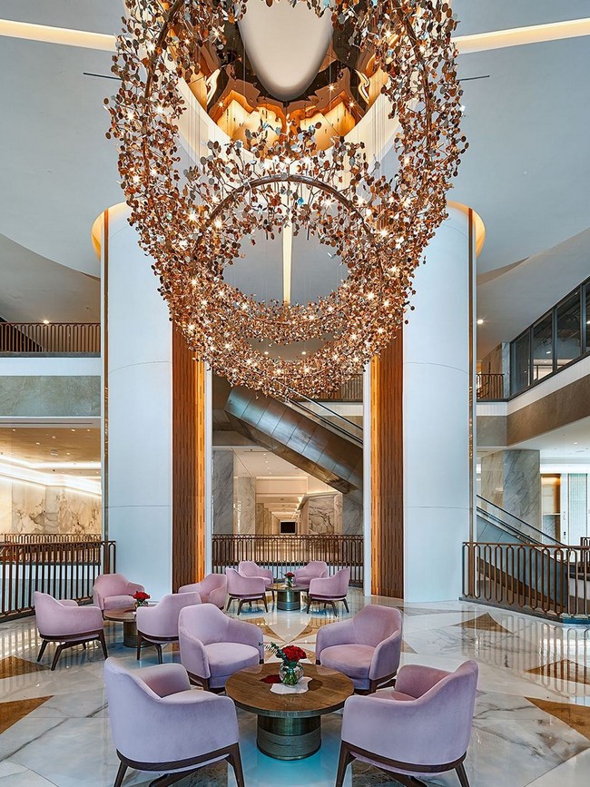 Foto: Mall Mewah Milik Istri Orang Terkaya Asia, Lantainya Lapis Marmer