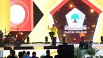 Jokowi hingga Prabowo Semringah di HUT Golkar