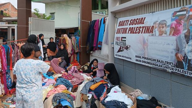 jual thrift untuk bantu palestina