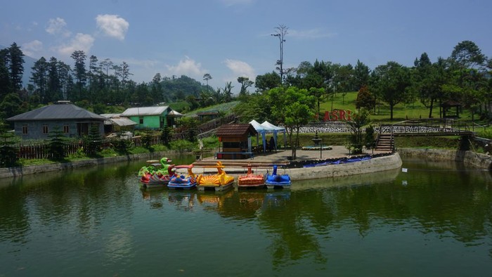 Kawasan Desa Wisata Lembah Asri Serang (D’las) di Desa Serang, Purbalingga.