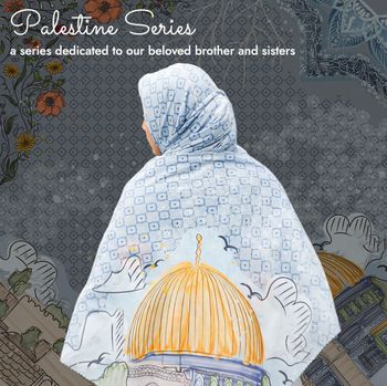 Koleksi hijab Alur Cerita yang akan didonasikan hasil penjualannya 100% untuk membantu Palestina. Koleksi hijab Alur Cerita yang akan didonasikan hasil penjualannya 100% untuk membantu Palestina.