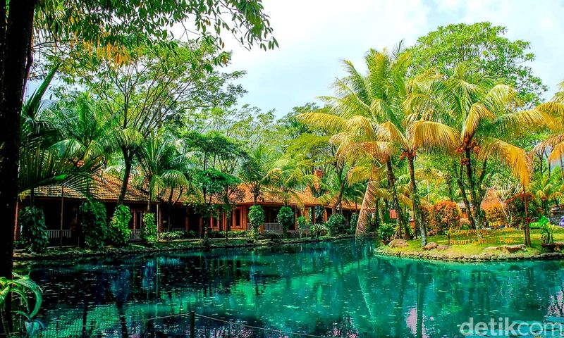 Lanscape area Villa Kampung Turis Karawang
