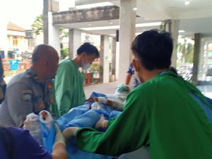 Lansia Bakar Diri Pakai Pertalite Meninggal Dunia