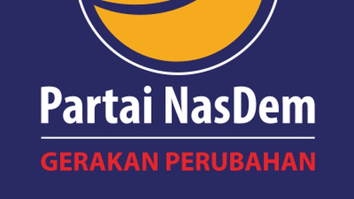 Logo Partai Nasdem for Pantau Pemilu purpose.
