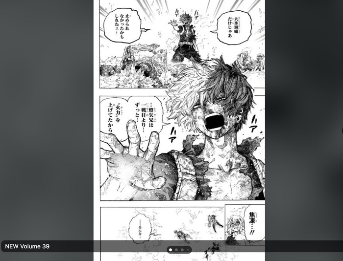 Manga My Hero Academia Manga My Hero Academia