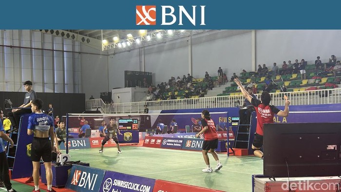 Muhammad Voyage Afrisal Mahendra/Titis Maulida Rahma vs Muhammad Ibrahimnauvic Rizqi Sopyan/Ardini Cantika Putri, BNI Sirnas Jakarta 2023