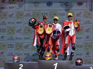 Pebalap Gunung Kidul Taklukan ARRC 2023 China, Indonesia Raya Berkumandang