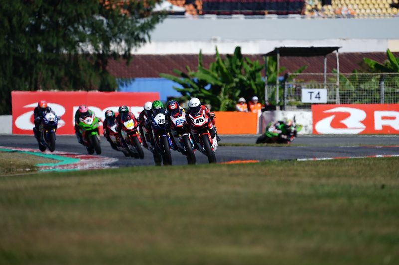 Para pebalap Astra Honda dominasi balapan ARRC China 2023