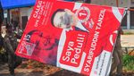 Langgar Aturan, Satpol PP Tertibkan Alat Peraga Kampanye di Kudus