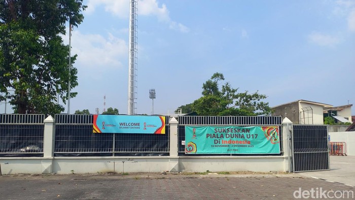 Kondisi stadion Kota Barat, Solo, Senin (6/11/2023)