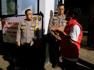 Bertemu Warga Kebayoran Baru, Kapolres Jaksel Ajak Warga Aktif Jaga Lingkungan