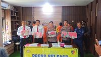 Polres Karangasem Bekuk Buruh Proyek-Satpam Gegara Narkoba