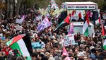 Potret Warga Dunia Ramai-ramai Turun ke Jalan Bela Palestina