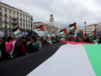 Potret Warga Dunia Ramai-ramai Turun ke Jalan Bela Palestina