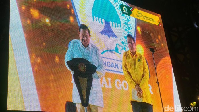 Prabowo di HUT ke-59 Golkar