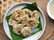 Resep Pisang Bakar Penyet Saus Santan Manis Gurih Cocok Buat Ngemil Sore