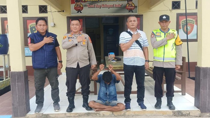 Residivis banyak kasus di Banyuasin ditangkap usai mencoba perkosa istri teman.