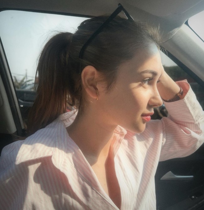 Tak hanya cantik, Sandrinna juga memiliki gaya yang stylish. Melalui akun Instagram pribadinya ia kerap membagikan foto-foto dirinya kepada lebih dari 11,6 juta pengikutnya. Foto: Instagram/@sandrinna_11