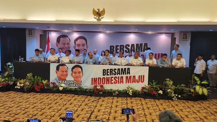 TKN Prabowo-Gibran bacakan susunan pengurus