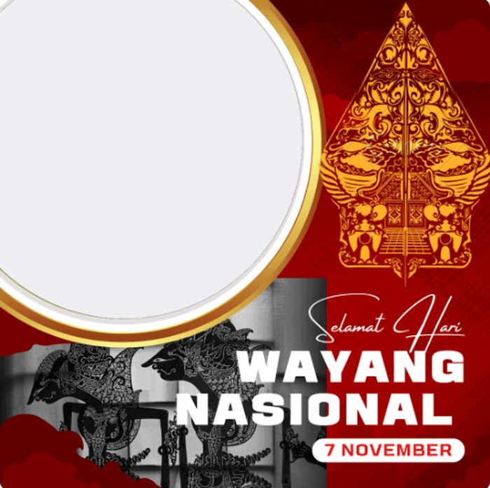 Twibbon Hari Wayang Nasional 2023 Twibbon Hari Wayang Nasional 2023