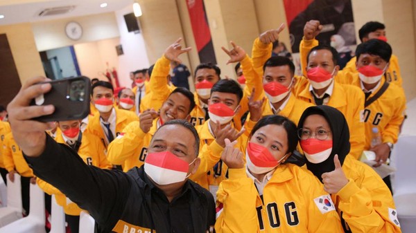 44 PMI Skema G to G Dilepas ke Korea Selatan