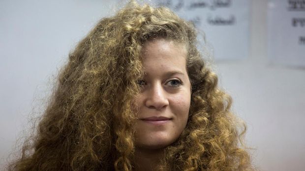 Ahed Tamimi warga Palestina (AP Photo/Ariel Schalit, File)
